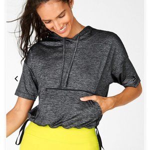 Fabletics Bea Short Sleeve Hoodie Size SMALL